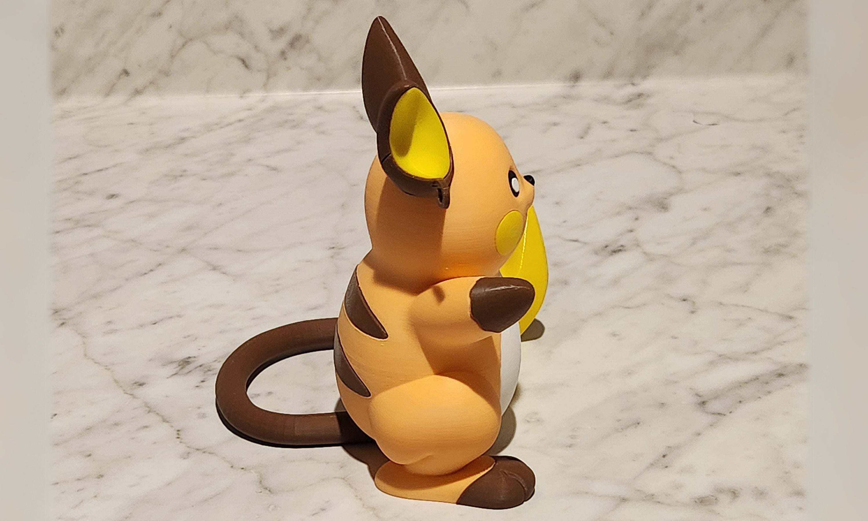 Raichu By Colors 3d model