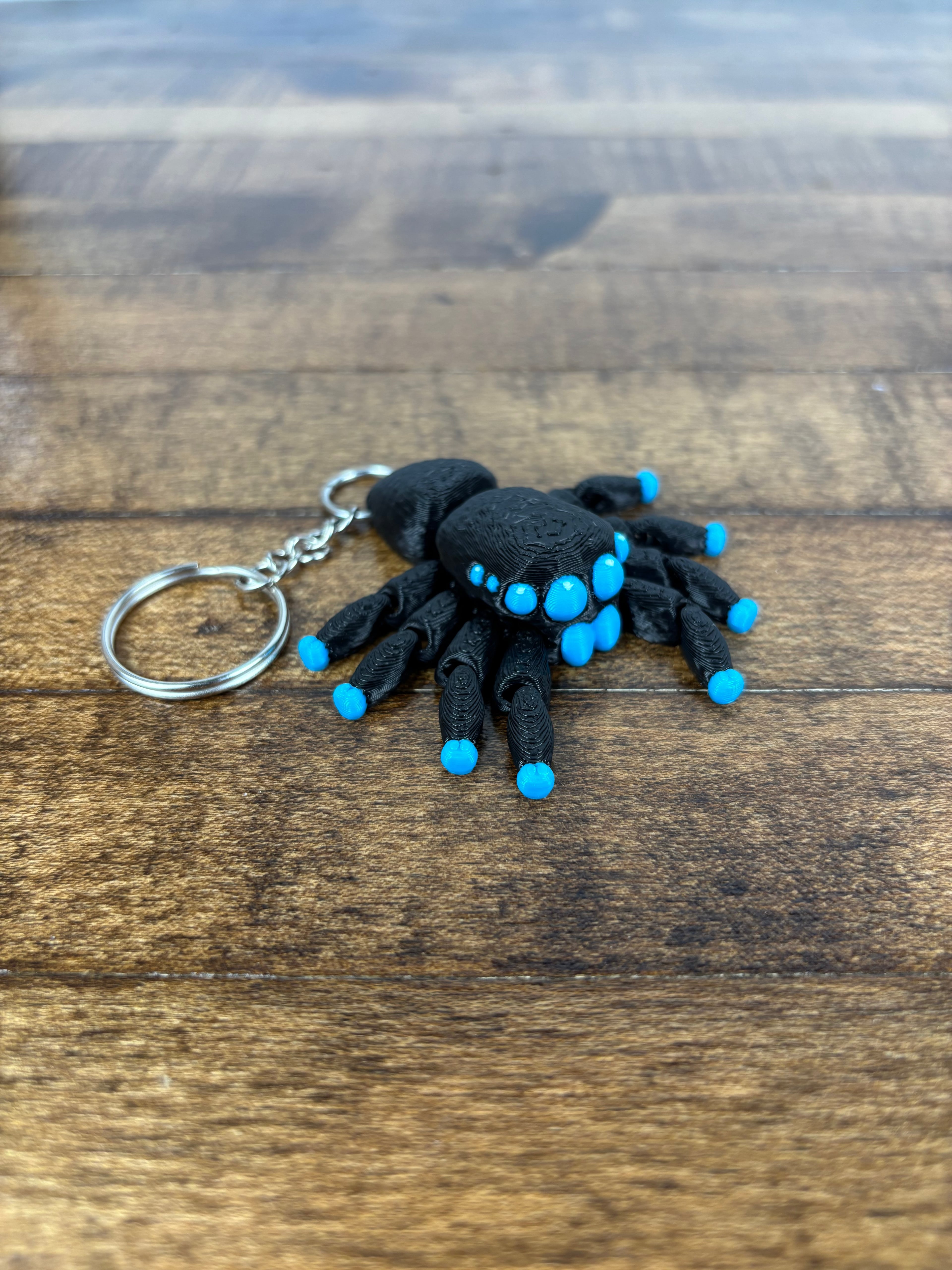 Spider Fidget Keychain 3d model