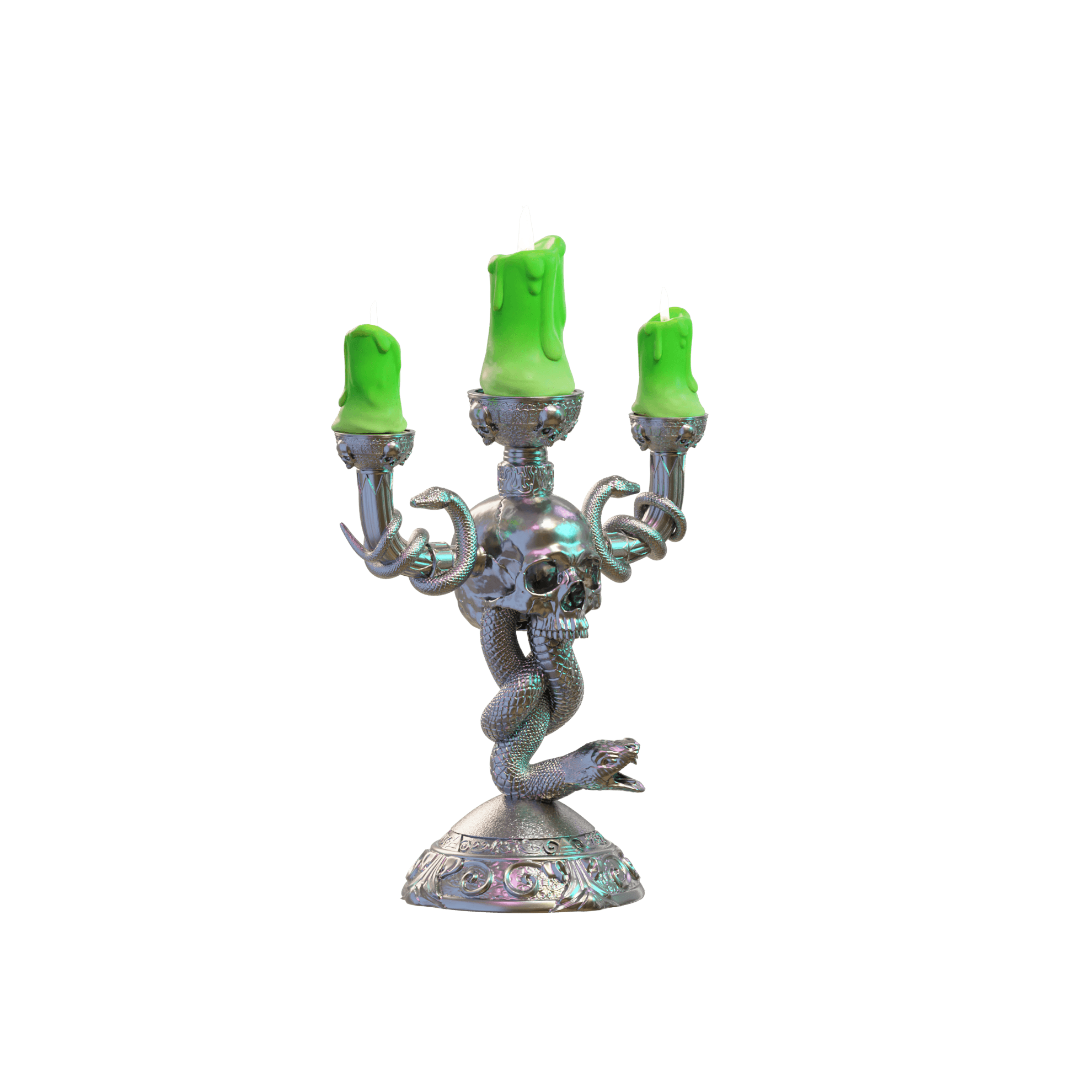 Harry Potter Candle 3d model