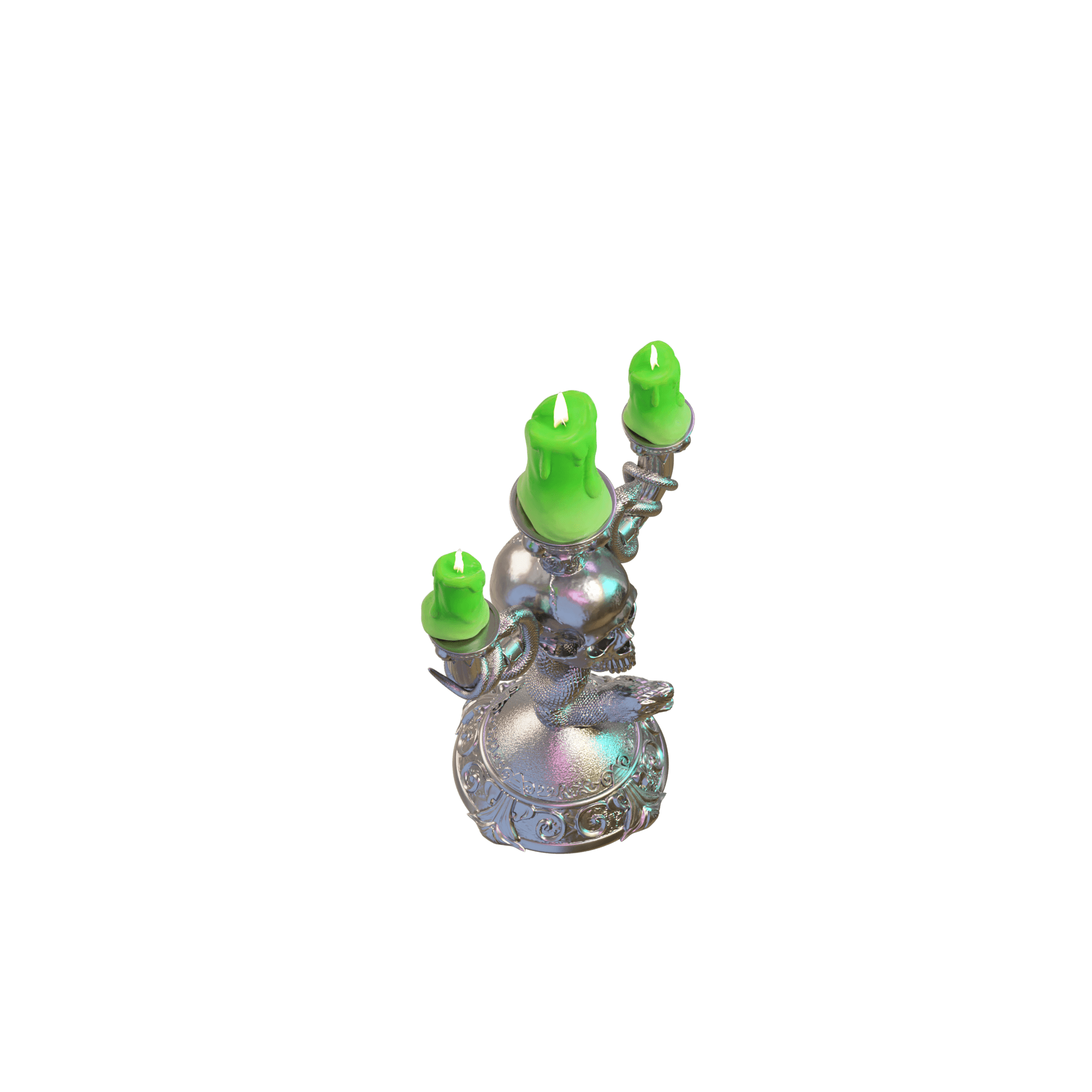 Harry Potter Candle 3d model