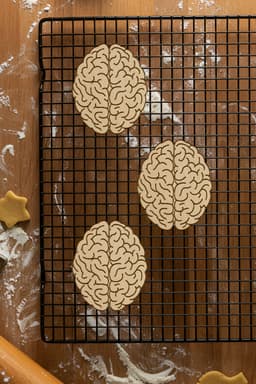 Brain Cookie Cutter, Biscuit Cutter 3d model