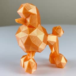 FACETED POODLE 3d model