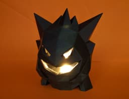 Gengar Spooky Low Poly Lantern 3d model