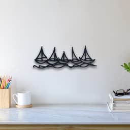 Sailboat Wall Art 3d model