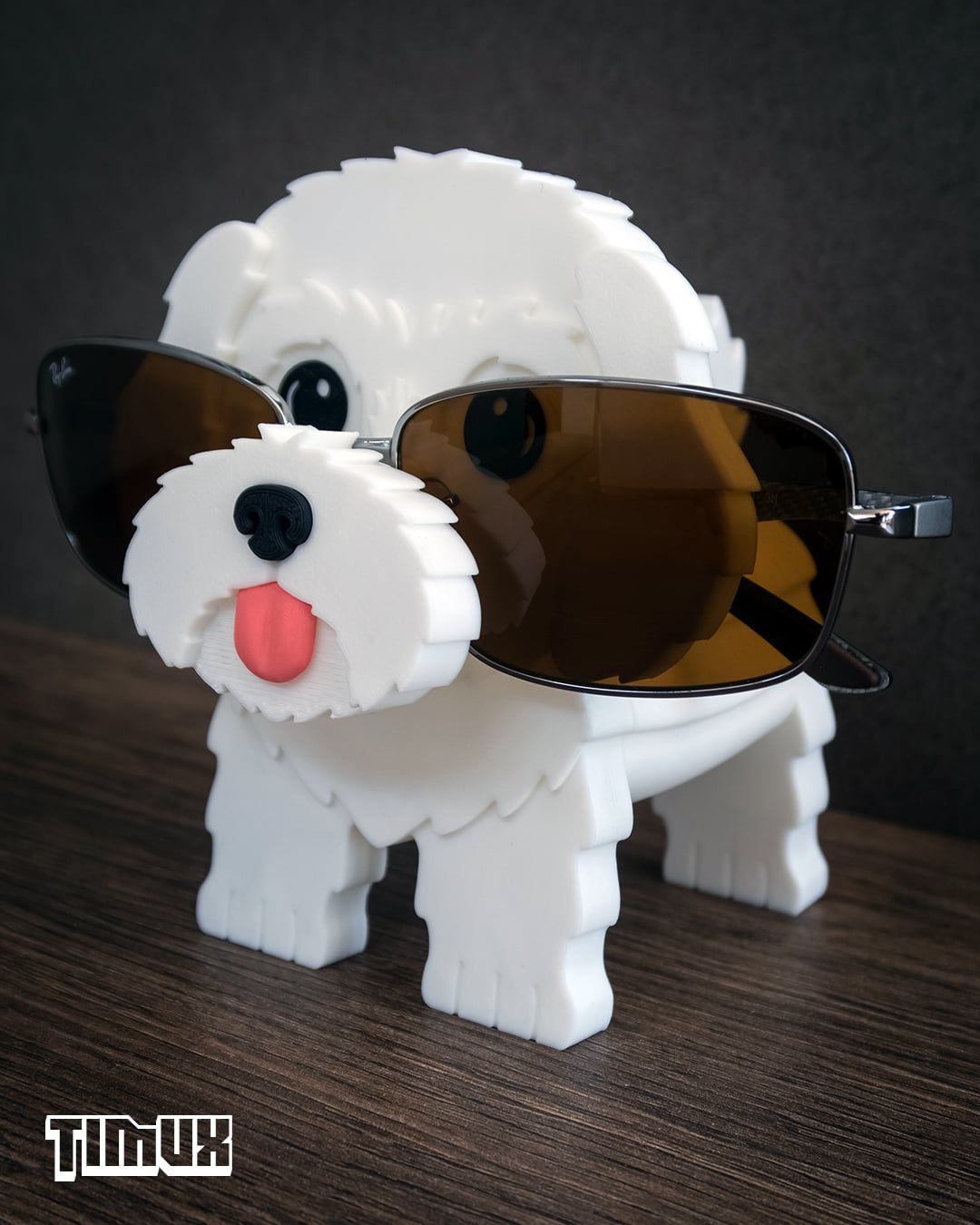 MALTESE GLASSES HOLDER 3d model