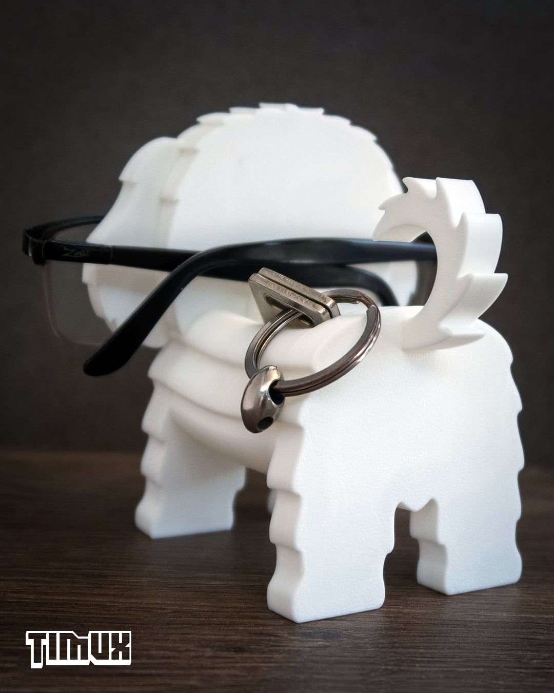 MALTESE GLASSES HOLDER 3d model