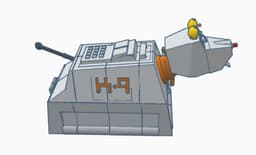 K-9, Doctor Who 3d model