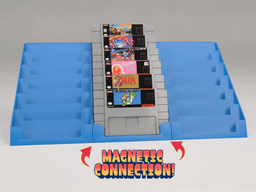 SNES Modular Storage Rack 3d model