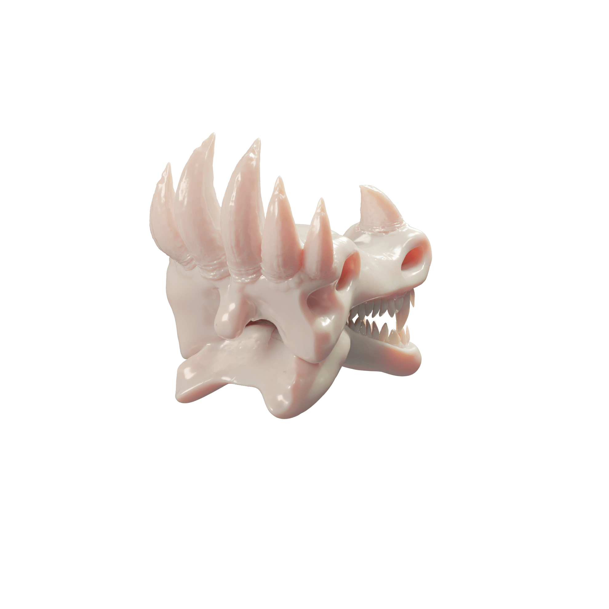 Anguiru Skull 3d model