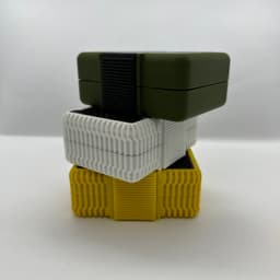 Parametric self locking pip box 3d model