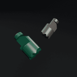 VSR-10 magazine catch button 3d model