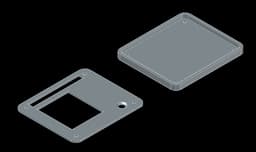 Enclosure for Sense Hat 3d model