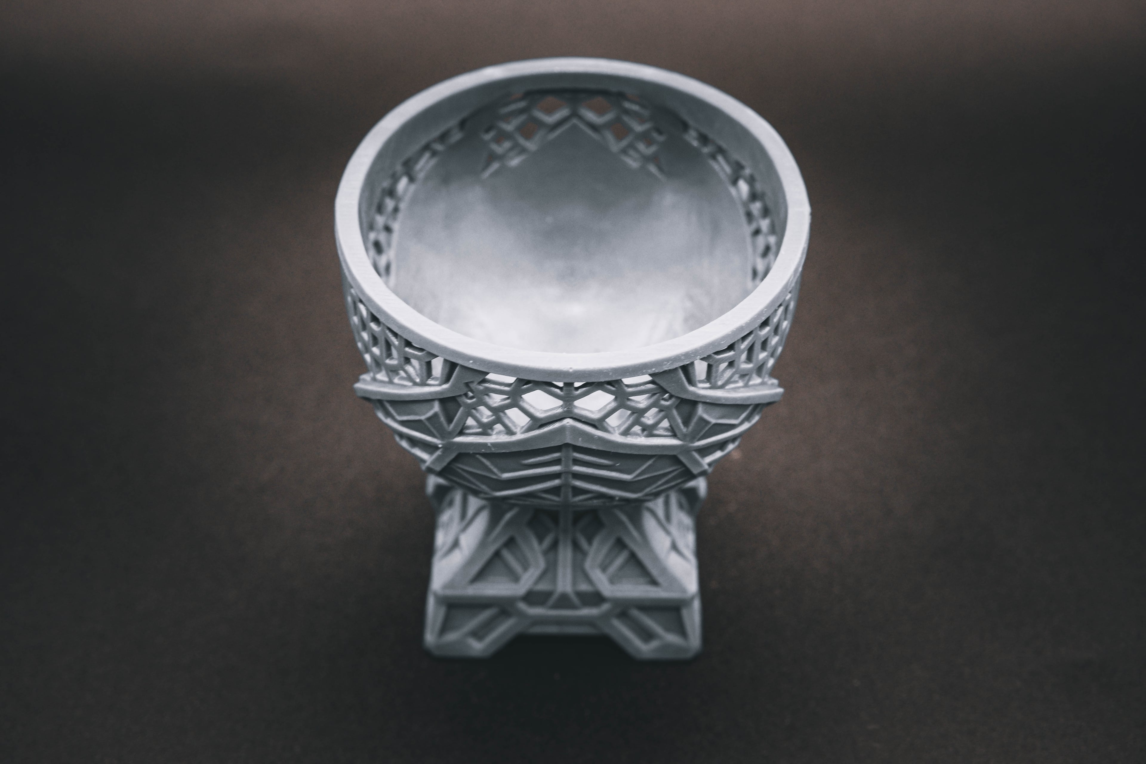 BioMech Fruit Bowl (Pre Supported) 3d model