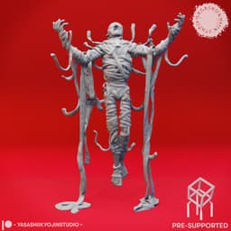 Mummies - Tabletop Miniatures (Pre-Supported) 3d model