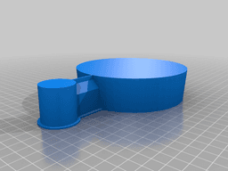 Self watering planter tray 3d model