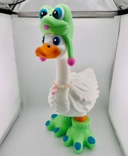Frog Goose Gear for Porch Goose 3d model
