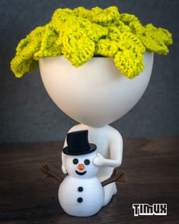 ROBERT PLANT MAKING A SNOWMAN 3d model