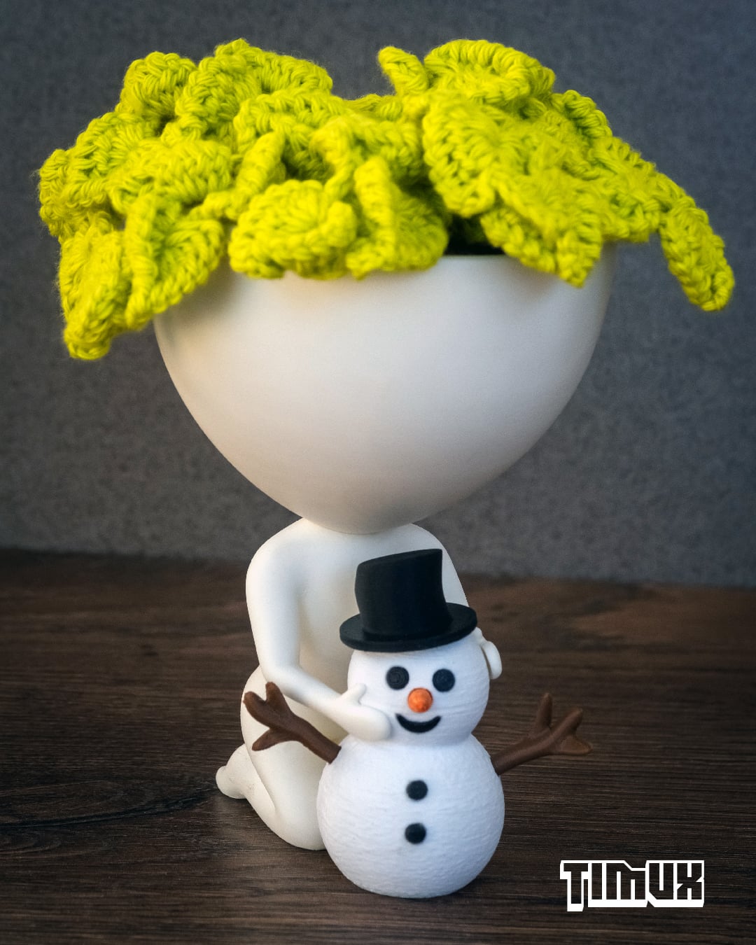 ROBERT PLANT MAKING A SNOWMAN 3d model