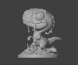 Baby Velociraptor 3d model