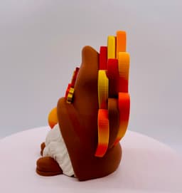 Boy Turkey Gnome 2024 3d model