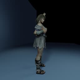 Beautiful Fantasy Woman 3d model