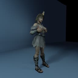 Beautiful Fantasy Woman 3d model