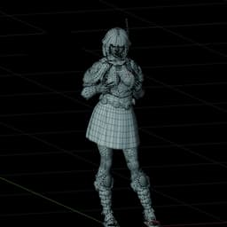 Beautiful Fantasy Woman 3d model