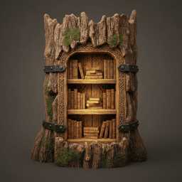 The Greenwood Codex booknook 3d model