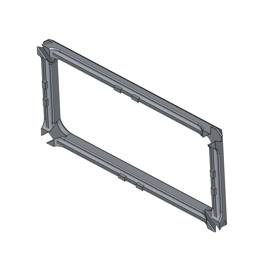 D-LOCK_BOX.2-4-B_TOP 3d model