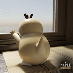 Window Psyduck 3d model