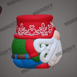 Gnome Can Holder 3d model