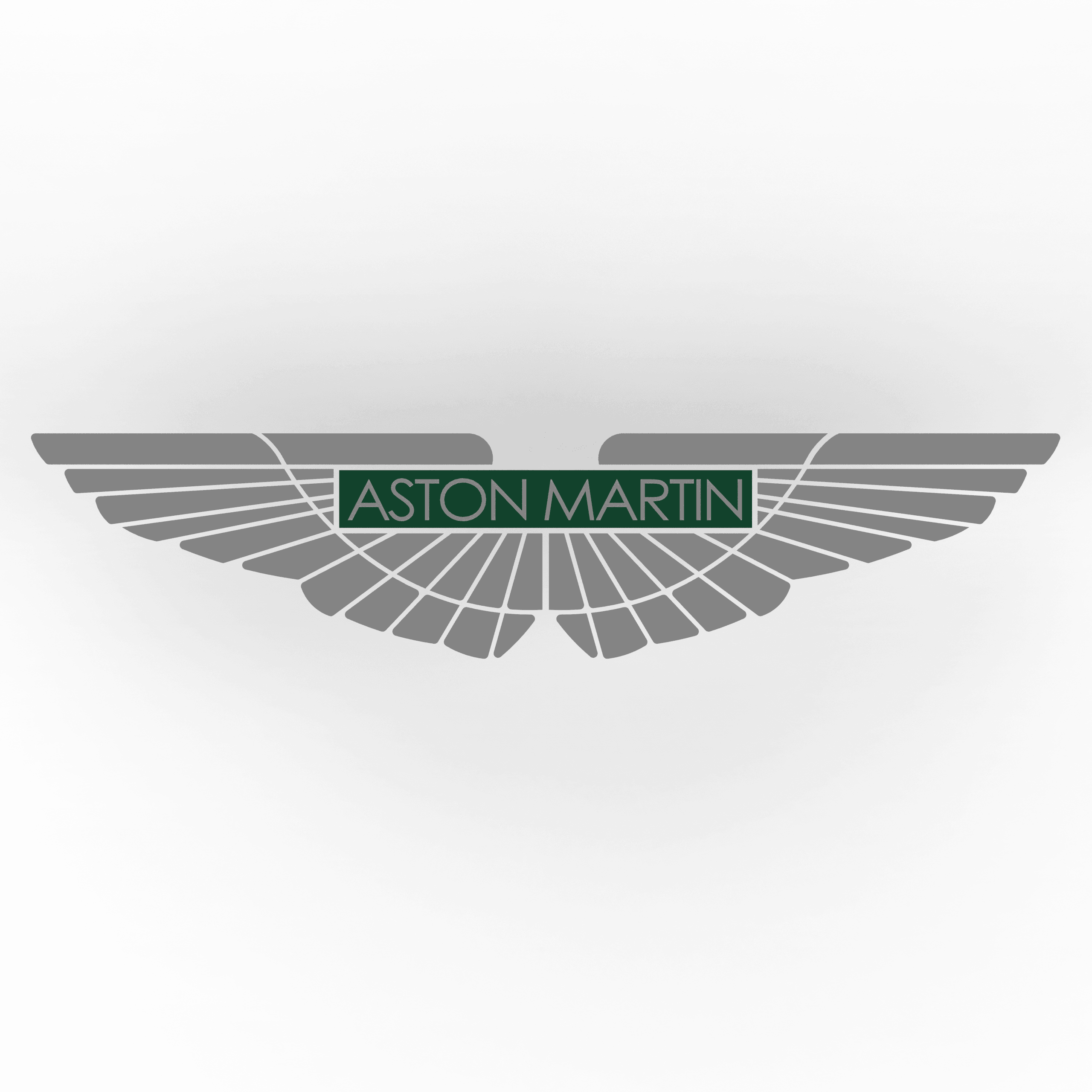 Aston martin logo 3d model