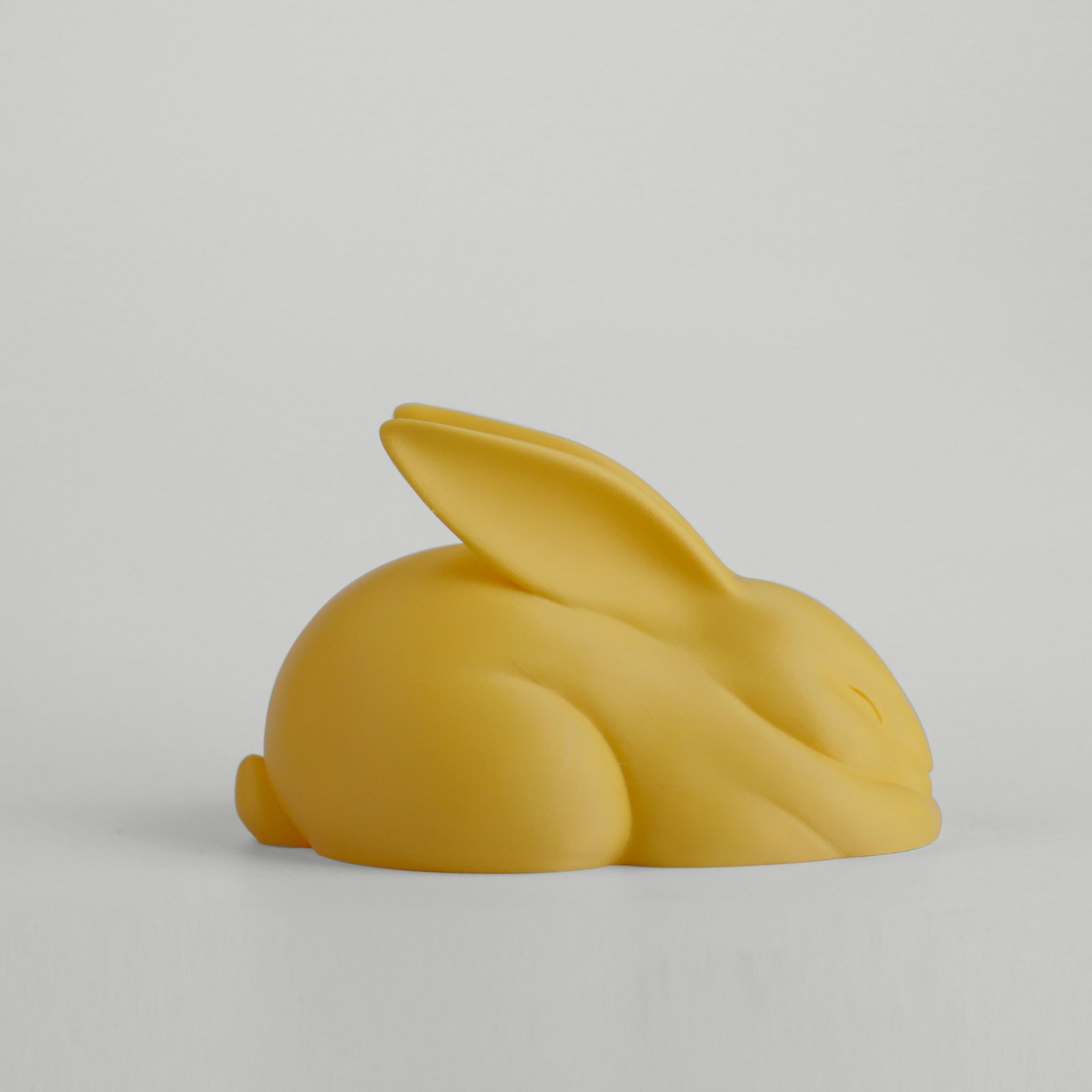 Sleeping Bunny Sculpture 3d model