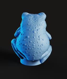 Tree Frog Pen Holder STL | Desk Organizer 3D Print | Frog 3d model