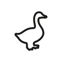 Goose Cookie Cutter STL File - 4 inches 3d model