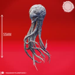 Grell Pair - Tabletop Miniatures (Pre-Supported) 3d model
