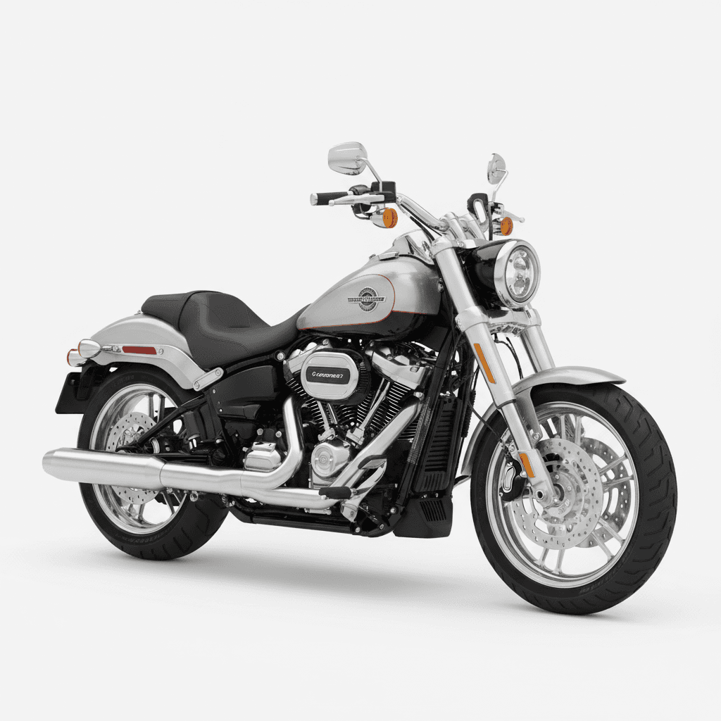 Harley Davidson SportGlide Cruiser Motorcycle 3d model