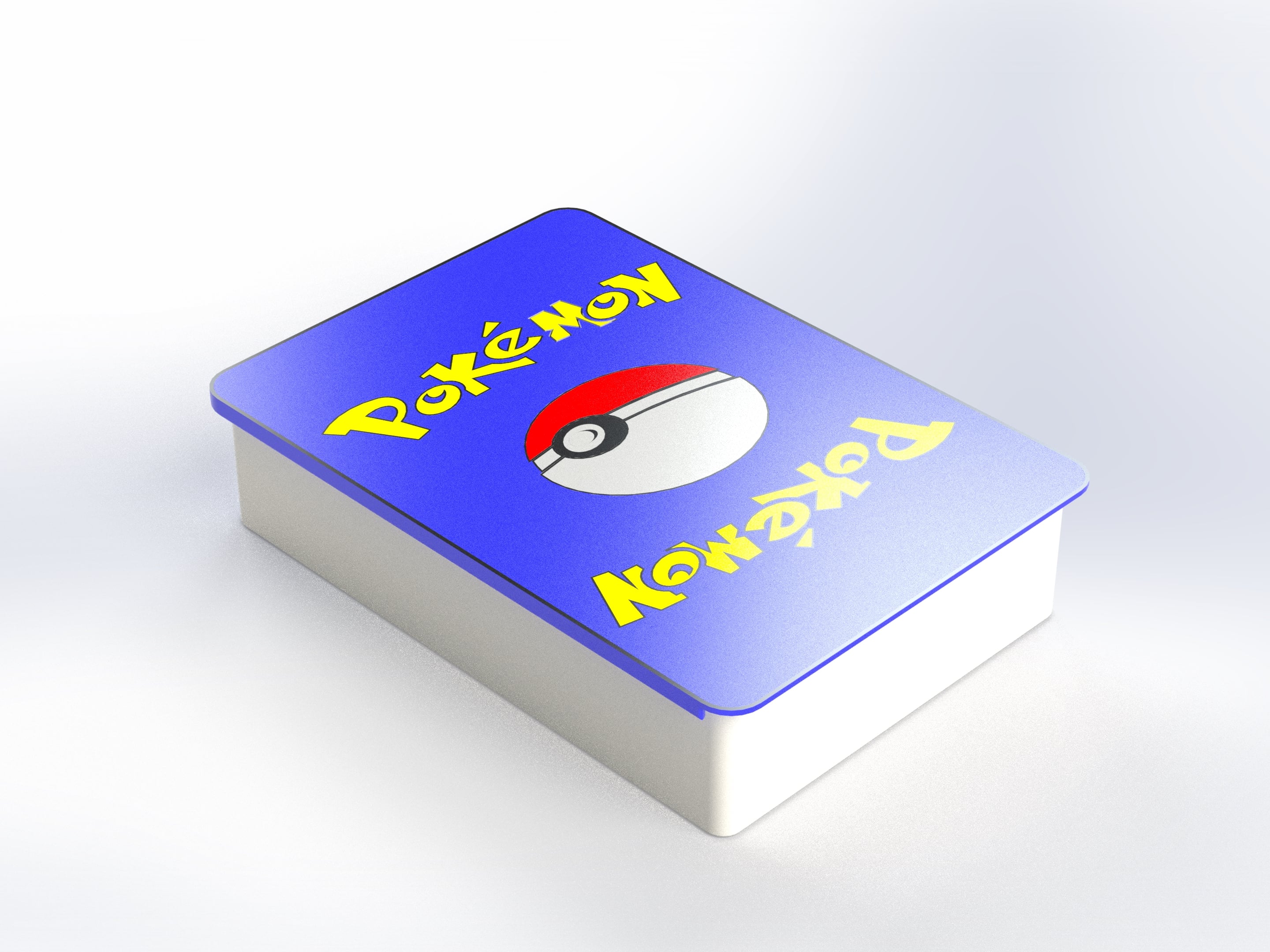 Pokemon Card Box 3d model