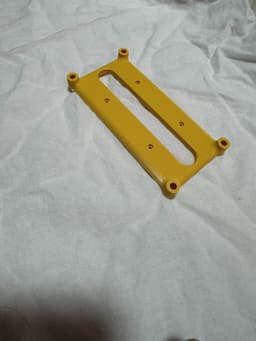 Mount For Mellow D7 (DIN Rail Compatible) 3d model