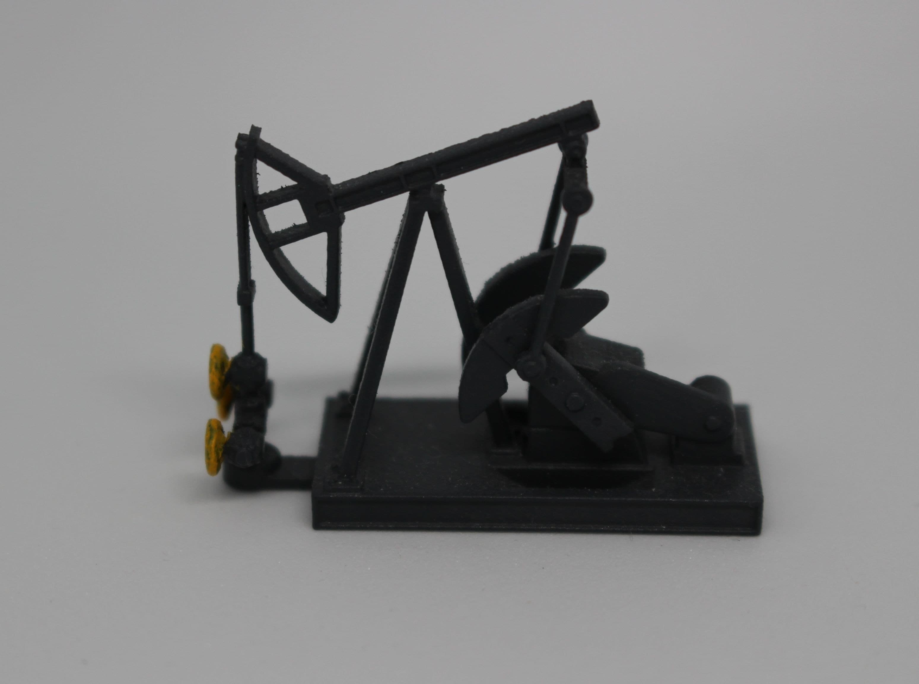 N Scale Oilfield Pumpjack print 3d model