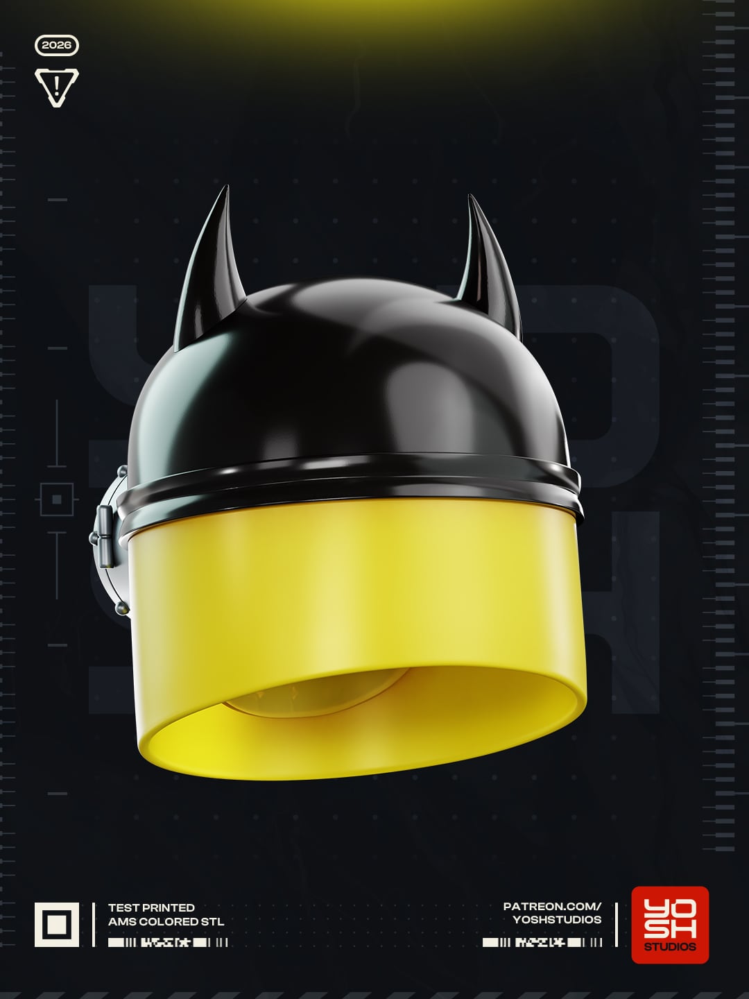 Banana Mask 3D Printer STL File 3d model