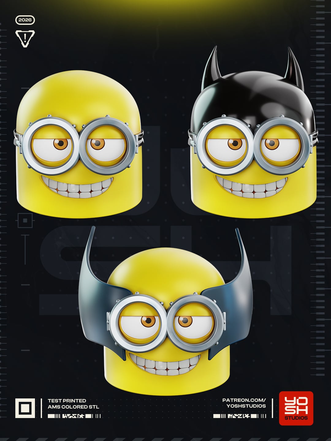 Banana Mask 3D Printer STL File 3d model