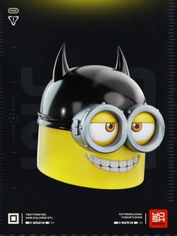 Banana Mask 3D Printer STL File 3d model