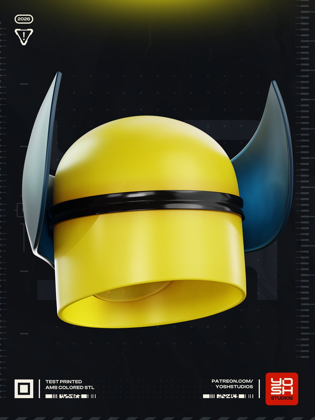 Banana Mask 3D Printer STL File 3d model