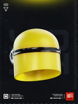 Banana Mask 3D Printer STL File 3d model