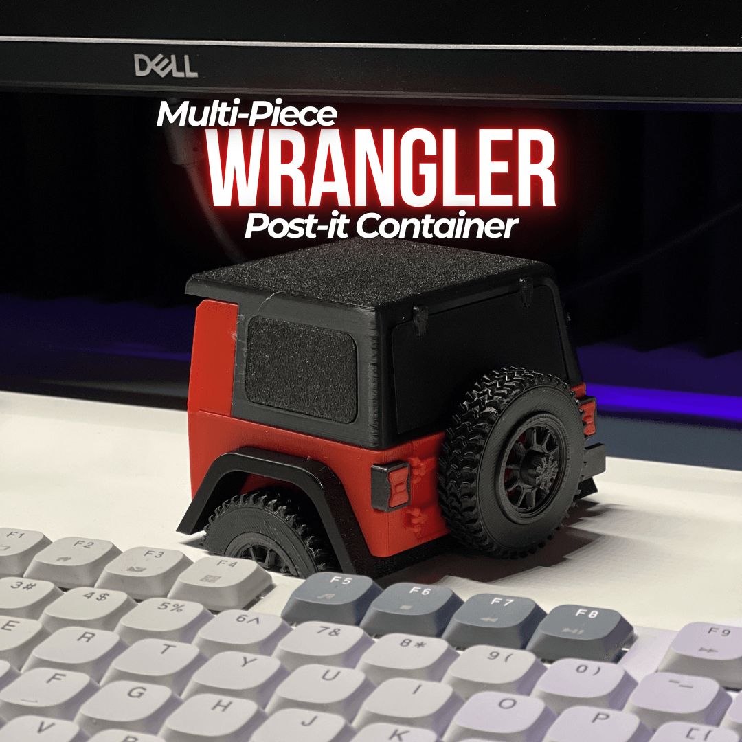 Post-it Wrangler 3d model