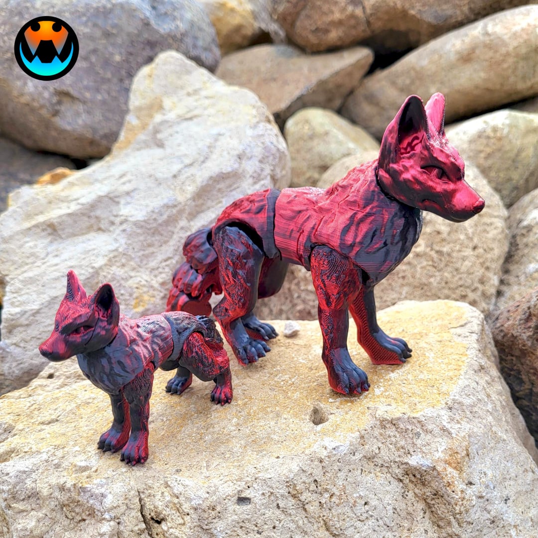Cinder Wolf 3d model