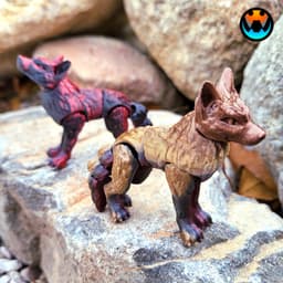 Cinder Wolf 3d model