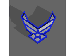 Air Force Tray 3d model