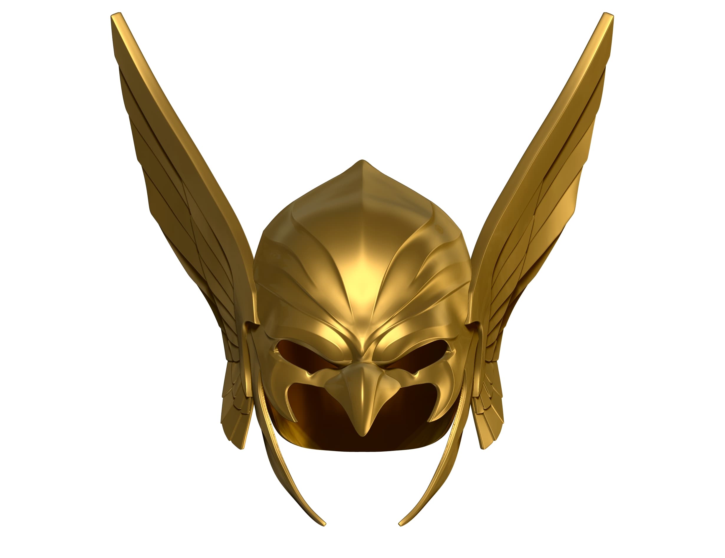 Hawk man Helmet Mask 3d model
